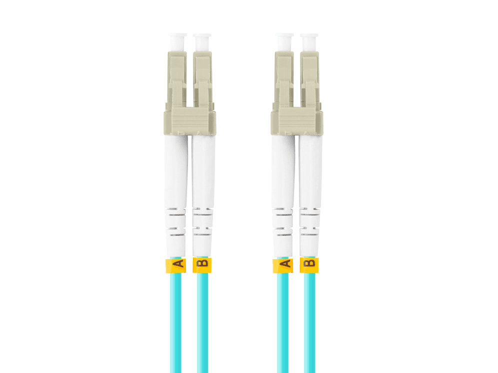 Lanberg FO-LULU-MD31-0030-TQ Cable de fibra óptica e InfiniBand 3 m LC Color aguamarina
