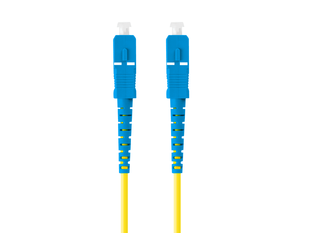 Lanberg FO-SUSU-SS11-0020-YE Cable de fibra óptica e InfiniBand 2 m SC Amarillo