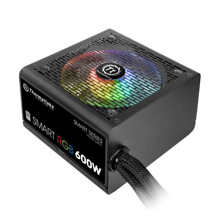 Thermaltake Smart RGB unidad de fuente de alimentación 600 W 20+4 pin ATX ATX Negro