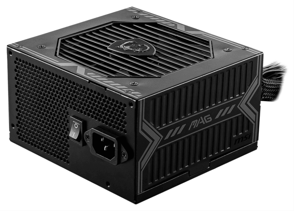 MSI MAG A750BN PCIE5 unidad de fuente de alimentación 750 W 24-pin ATX ATX Negro