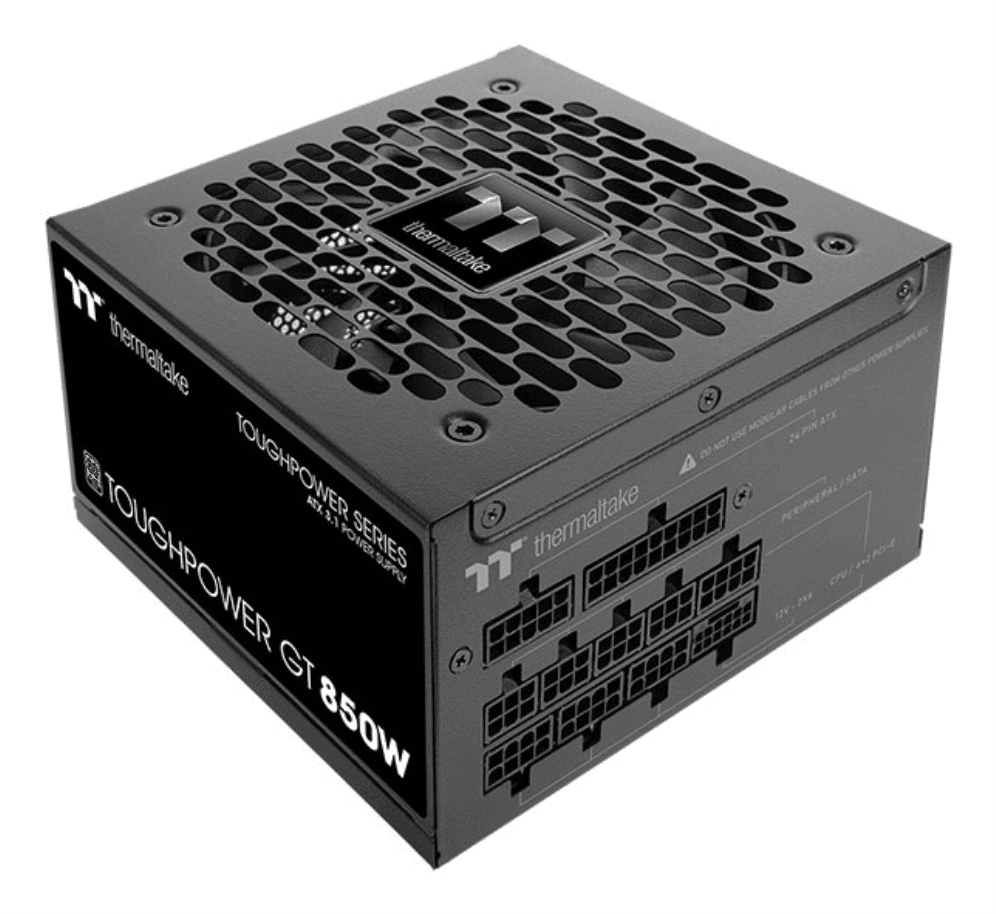 Thermaltake Toughpower Gt unidad de fuente de alimentación 850 W 24-pin ATX ATX Negro