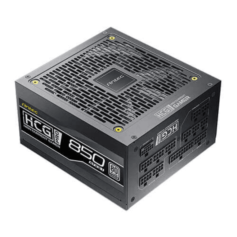 Antec HIGH CURRENT GAMER HCG850 PRO Platinum ATX 3.1 unidad de fuente de alimentación 850 W 20+4 pin ATX Negro