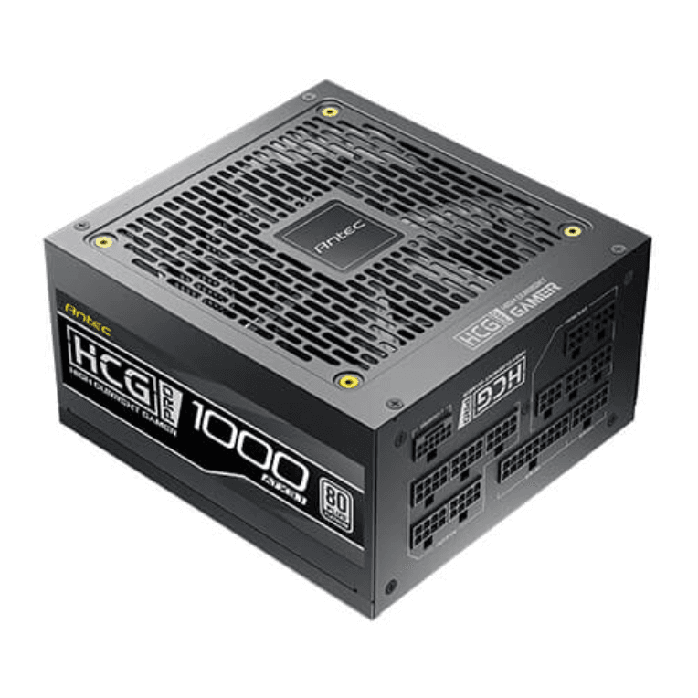 Antec HIGH CURRENT GAMER HCG1000 PRO Platinum ATX 3.1 unidad de fuente de alimentación 1000 W 20+4 pin ATX Negro