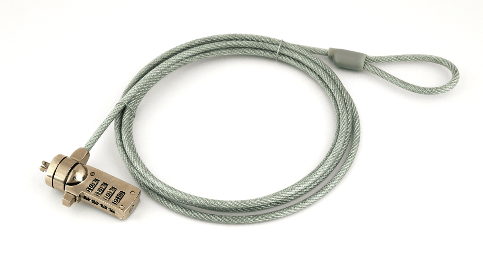 Gembird LK-CL-01 cable antirrobo Plata